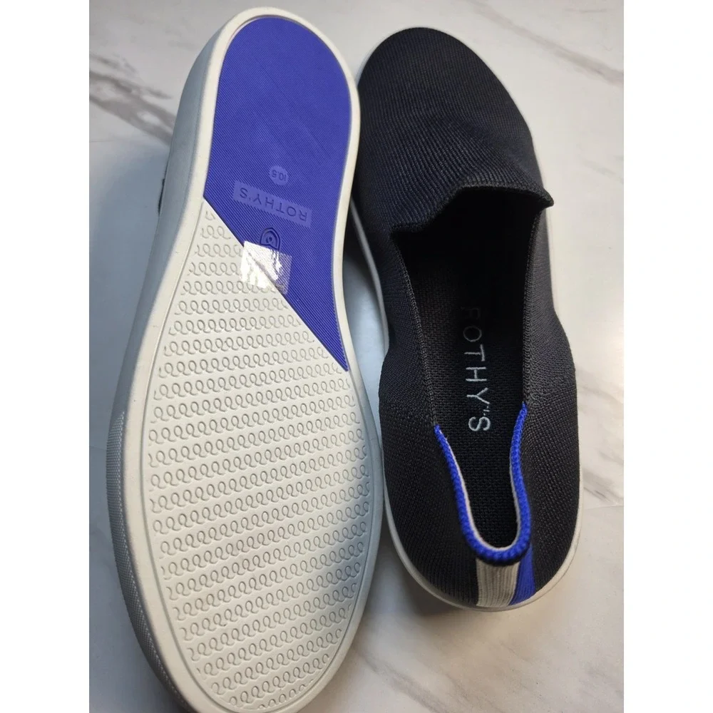 Rothy's Rothys Black Slip on Sneakers Women's Size 10.5